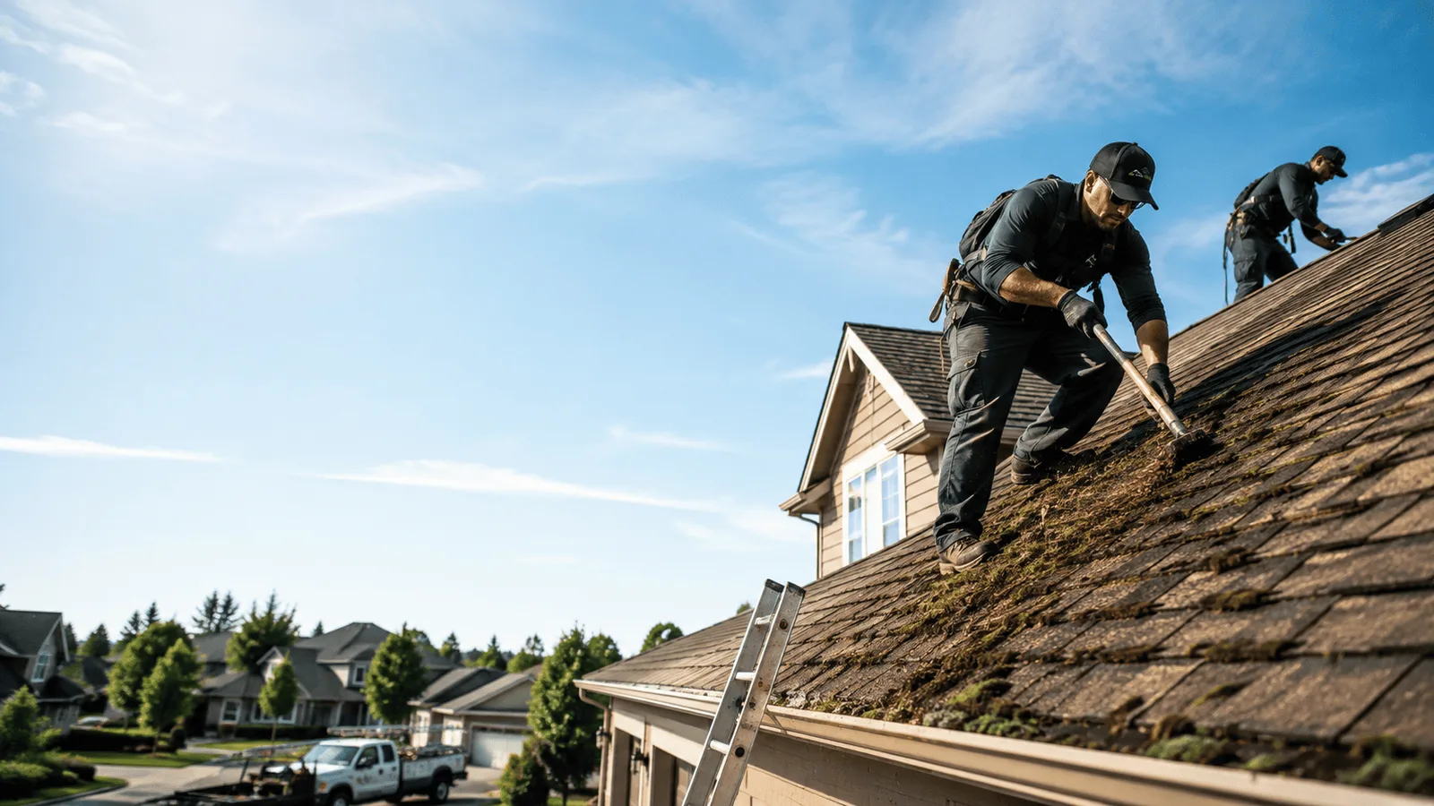 Roof Moss Removal in Hewlett, NY near me